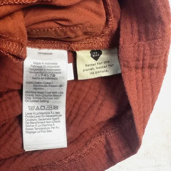 Madewell Womens Lightspun Belted Safari Romper Button-Down Tie-Waist  Sz XXS - Picture 6 of 14